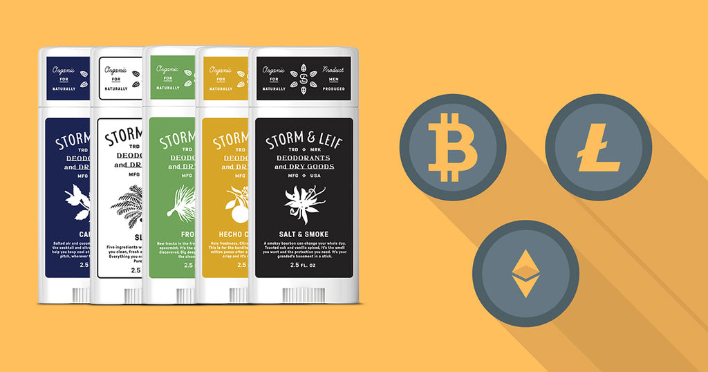 The All Natural Deodorant That's Now Cryptocurrency Friendly